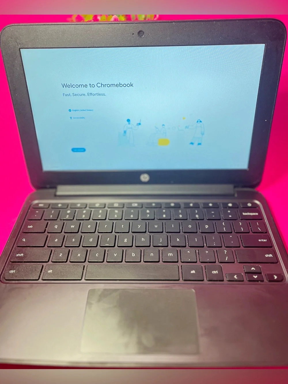 HP chromebook it